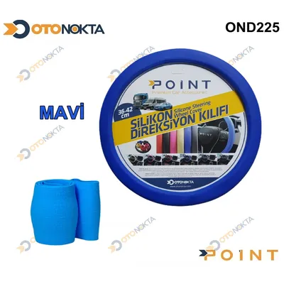 Direksiyon Kılıfı Silikon Mavi DKS001M