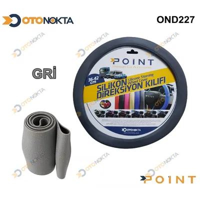Direksiyon Kılıfı Silikon Gri DKS001G