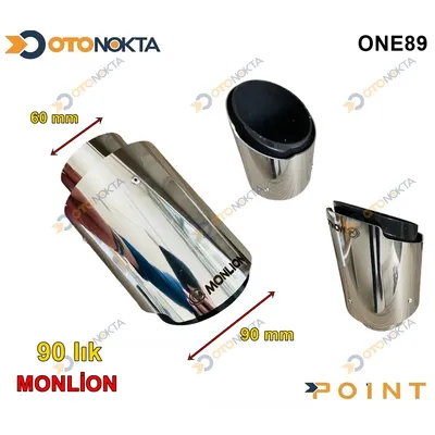 Egzoz Ucu Akrapoviç Krom Monlion 90 Lık Tekli