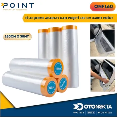 Film Çekme Aparatı Cam Poşeti 180 Cm X30mt
