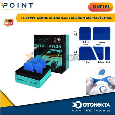 Film PPF Çekme Aparatları Silikon Set Mavi