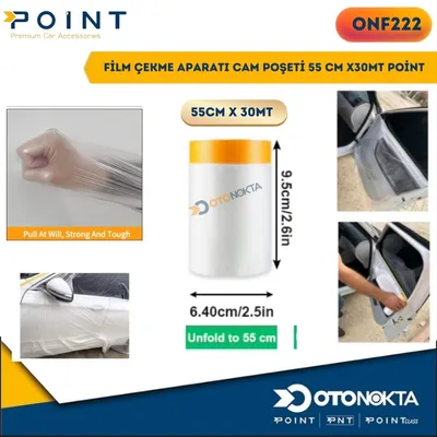 Film Çekme Aparatı Cam Poşeti 55 Cm X30mt