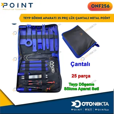 Teyp Sökme Aparatı 25 Prç Lüx Çantalı Metal