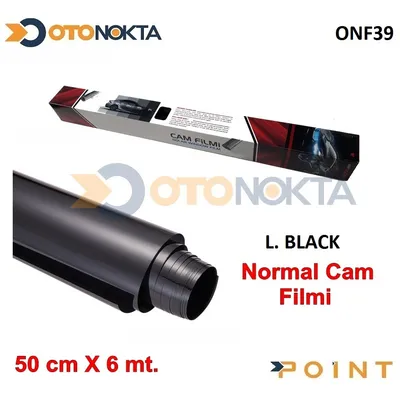 Cam Filmi Normalkutu L.black 50cmx6m Normal Texzon