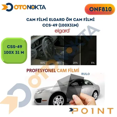 Cam Filmi Elgard Ön Cam Filmi CCS-49 (100x31m)