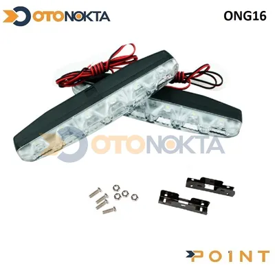 Gündüz Ledi Lambası 6 LED BEYAZ12V Ekonomik