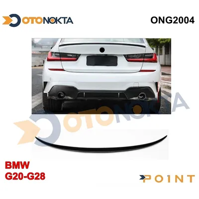 BMW G20 Spoyler Piyano Black İnce