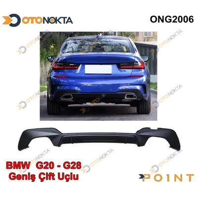 BMW G20 Arka Tampon Difüzör Çift Uçlu