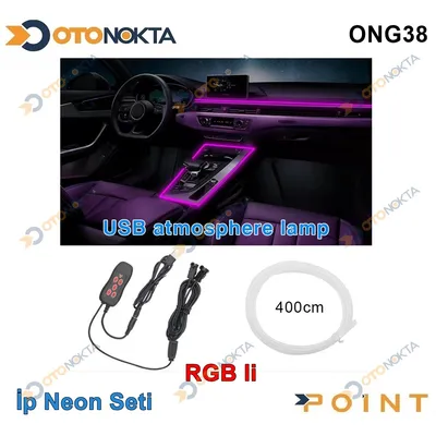 İp Neon Ledi USB li 7 Renk Sese Duyarlı 400 cm