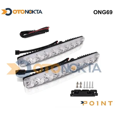 Gündüz Ledi 9 LED 12V Beyaz Lüx
