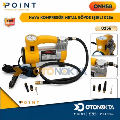 Hava Kompresör Metal Gövde Işıklı 0256