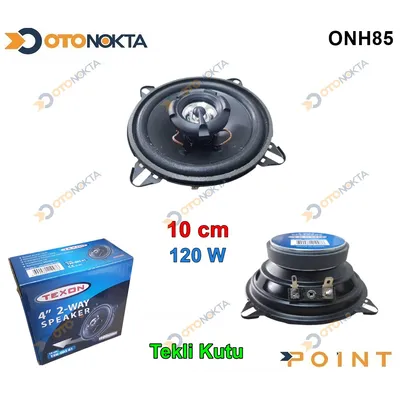 Hoparlör 10 cm Texon TXN-00301 Tekli