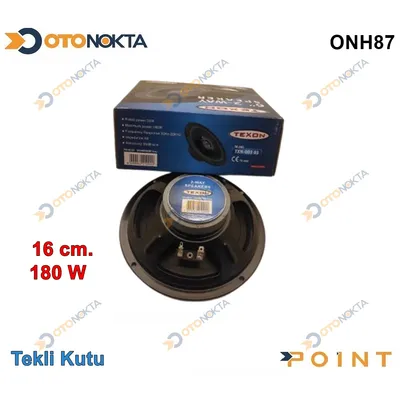 Hoparlör 16 cm Texon TXN-00303 Tekli