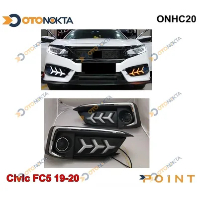 Sis Lambası Ön Orjinal Honda Civic 2019-2020 Oklu