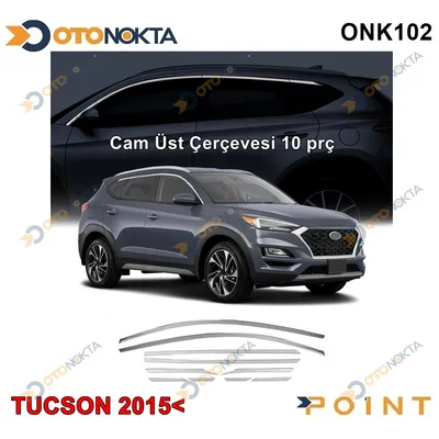 Cam Hyundai Üst Cıtası Krom 10 Parça Tucson 2015+