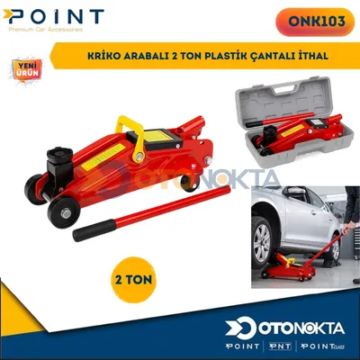 Kriko Arabalı 2 Ton Plastik Çantalı