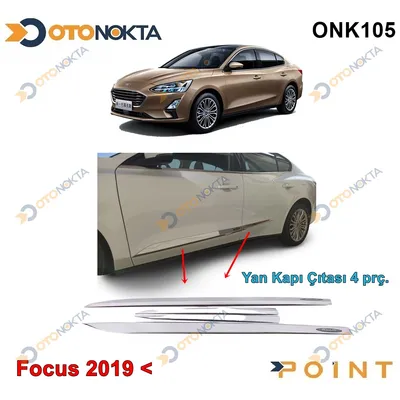 Yan Kapı Çıtası Krom 4 Prç Ford Focus 2019+