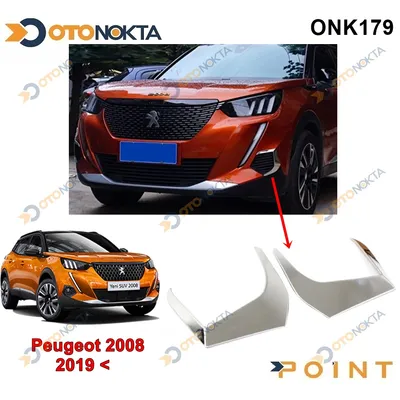 Peugeot 2008-2019+ Ön Tampon Sis Çercevesi Kromu
