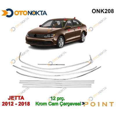 Cam Çerçevesi Volkswagen Jetta 2011+ 12 Parça