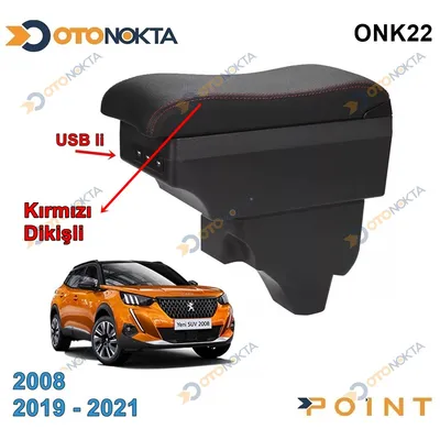 Kol Dayama Orjinal Kırmız Peugeot 2008-208 2019+