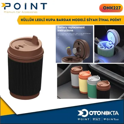 Küllük Ledli Kupa Bardak Modeli Siyah