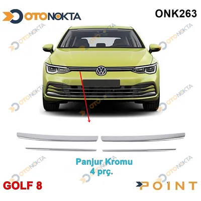 Volkswagen Ön Panur Krom 4 Parça Golf 8