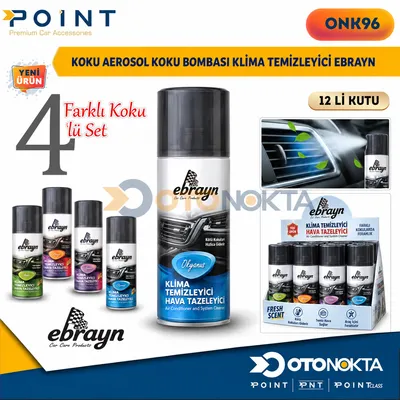 Koku Aerosol Koku Bombası Klima Temizleyici Ebrayn