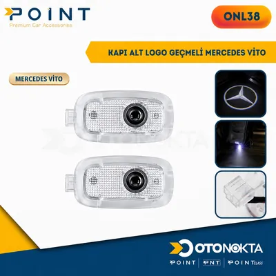 Kapı Alt Logo Geçmeli Mercedes Vito