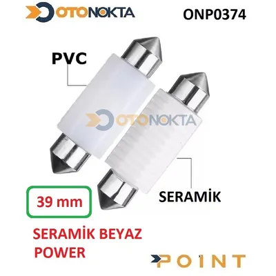 Sofit Ampul 12V Seramik 39 mm Canbus Beyaz