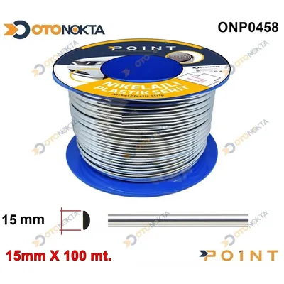 Çıta Şerit Rulo 15MMX63MT Krom