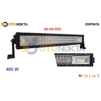 Off Road Sis 405W Düz Powerled 80 cm