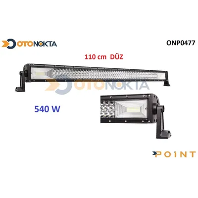 Off Road Sis 540W Düz Powerled 110 cm