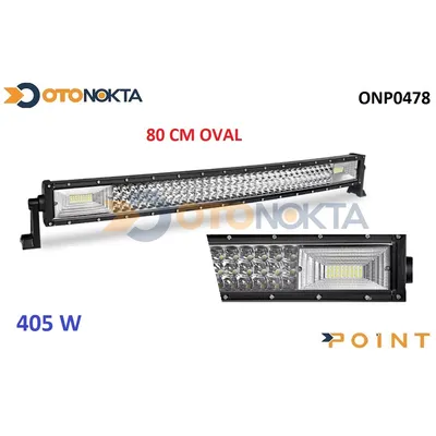 Off Road Sis 405W Oval Powerled 80 cm