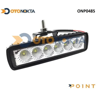 Off Road Çalışma 6 LED İnce Beyaz