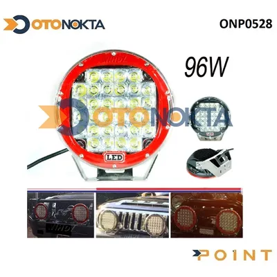 Off Road Sis 21 LED Kırmızı