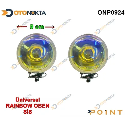Sis Lambası Yuvarlak Unıversal Rainbow Oben 9,5 cm