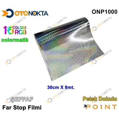Far Filmi Petek Şeffaf Colormatik 30x8M