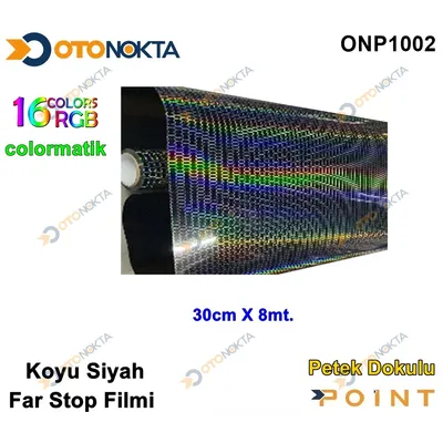 Far Filmi Petek Koyu Siyah Colormatik 30x8M