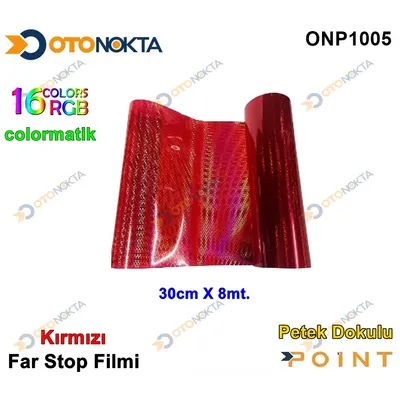 Far Filmi Petek Kırmızı Colormatik 30x8M