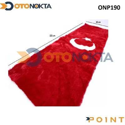 Torpido Cam Önü Peluş Bayrak