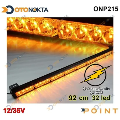 Tepe Lambası ÇAKAR12/36V Turuncu 90 cm 32 LED