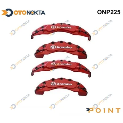 Kaliper Kapağı Kırmızı Brembo Yazılı