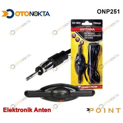 Elektronik Anten Mini İçten Yapışmalı Soket