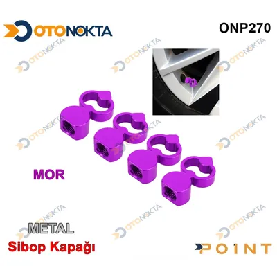 Sibop Kapağı 4'lü Kalpli Model Mor