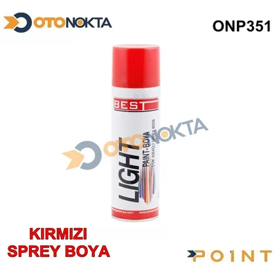 Boya Kırmızı Sprey