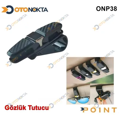 Gözlük -Kartivizit Tutacağı Geçmeli Siyah