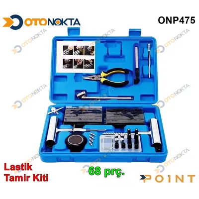 Lastik Tamir Kit Set Çantalı 68 Parça
