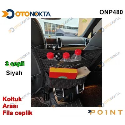 Koltuk Ara File 3 Cepli Siyah