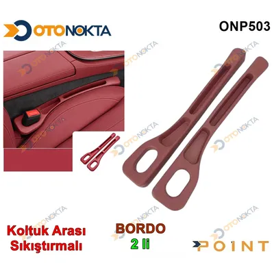 Koltuk Arası Sıkıştırma Ekipman Bordo 2 Prç