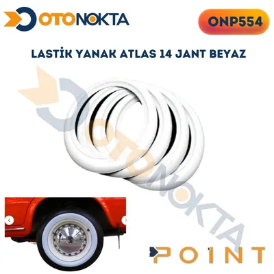 Lastik Yanak Atlas 14 Jant Beyaz